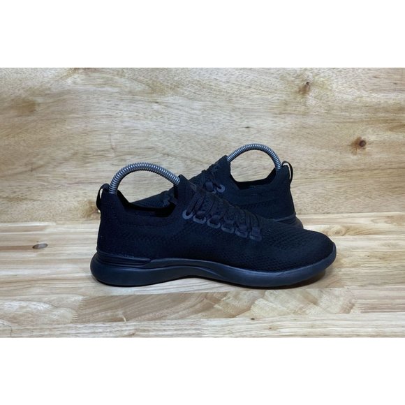 APL Athletic Propulsion Labs TechLoom Breeze Women's Size 7 Triple Black Shoes - Picture 6 of 9